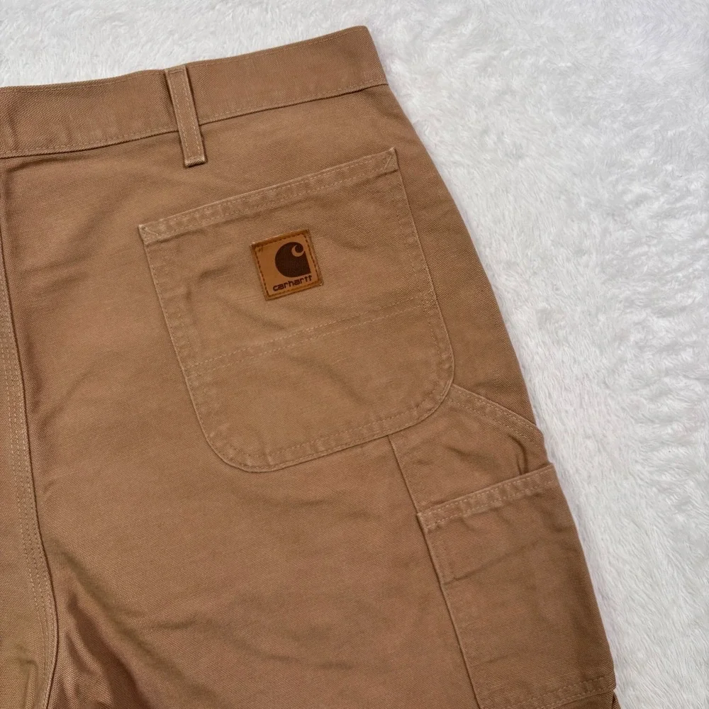 VTG Y2K Carhartt Carpenter Shorts Mens 40 Brown Desert B25 SDL Duck Canvas Work